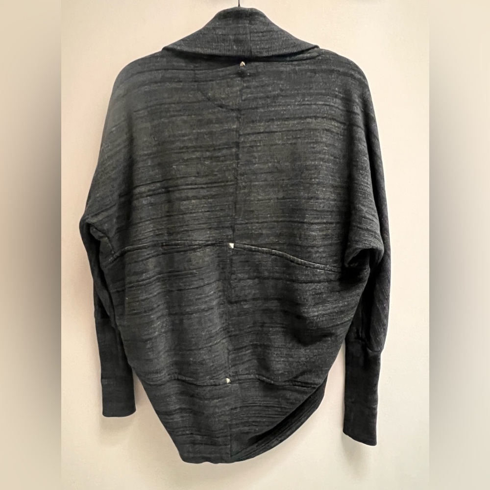 ARITZIA WILFRED Women's Gray Diderot Open Front Cocoon Cardigan SIZE XXS - Picture 2 of 6